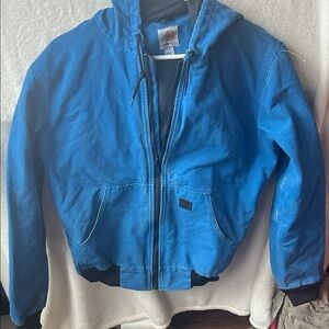 Vintage Carhartt J360 electric Blue Jacket size Small